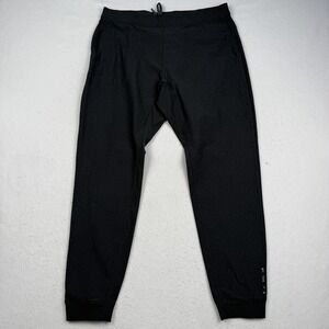 Peter Millar Jogger Pants Mens Large Gray Performance Stretch Golf Athletic